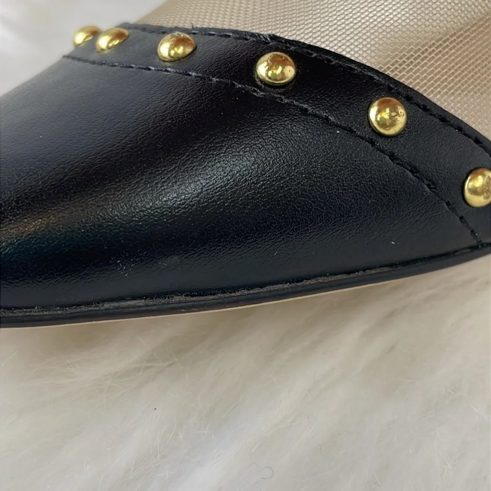 Neiman‎ Marcus “Gertrud” Studded Flats